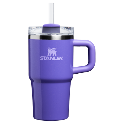 Insulated Travel The Quencher H2.O Flowstate Tumbler with Handle | Stanley Create D309N - Double-Wall Vacuum Insulated Travel Tumbler with Straw Detail