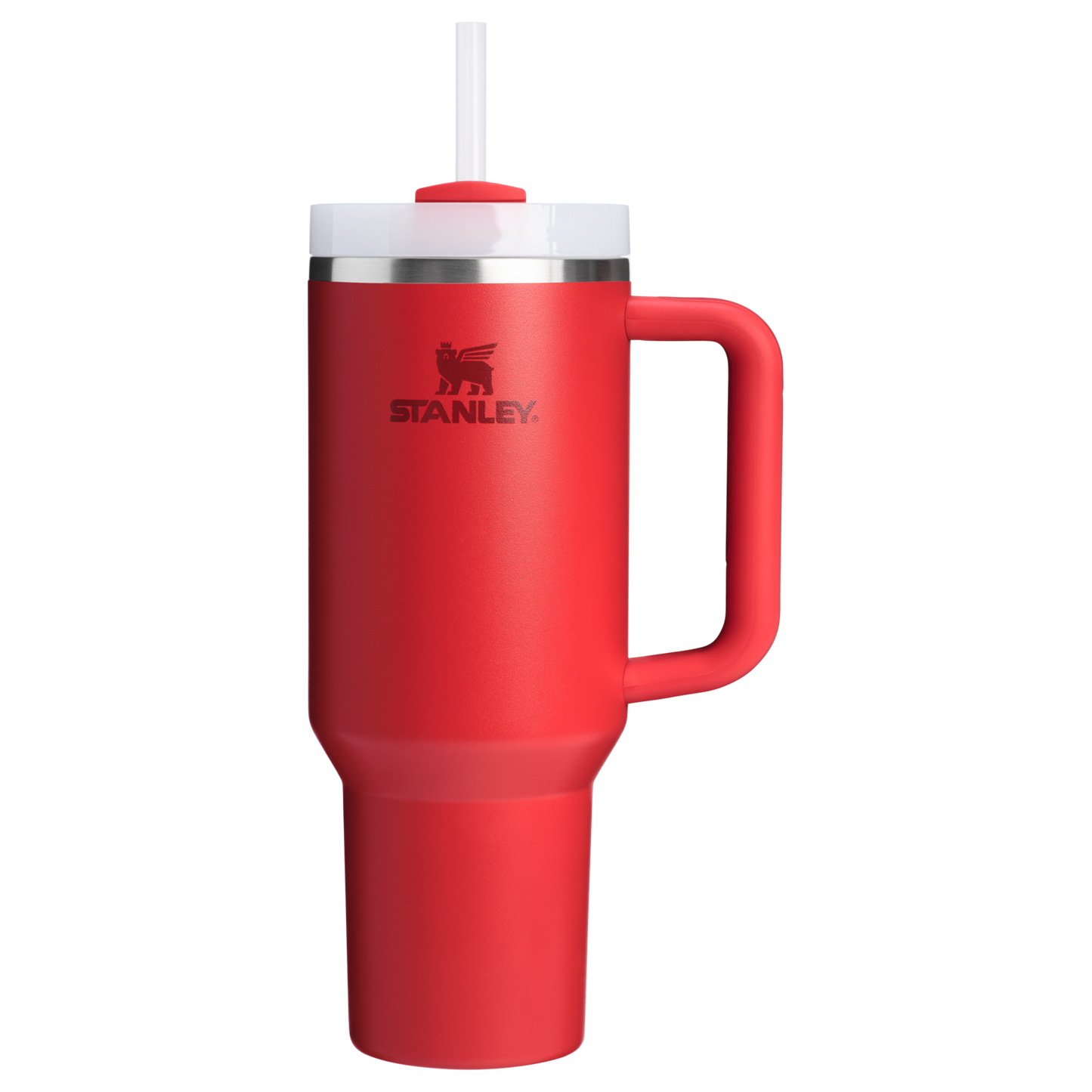 Splash-Resistant FlowState The Quencher H2.0 Flowstate Tumbler D050X - FlowState 3-Position Lid Insulated Travel Mug - Chili Red