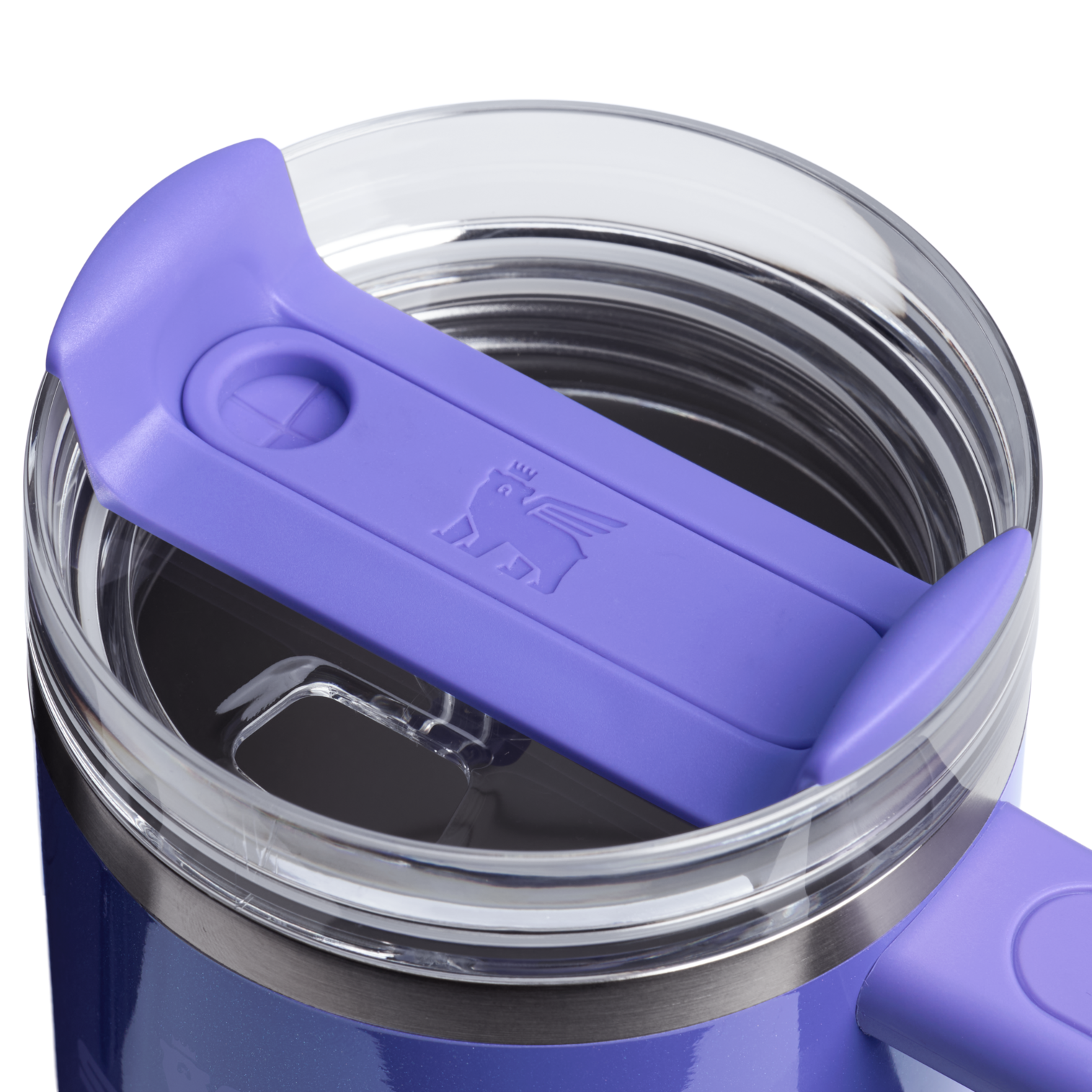 Insulated Travel The Quencher H2.O Flowstate Tumbler with Handle | Stanley Create D309N - Double-Wall Vacuum Insulated Travel Tumbler with Straw Detail