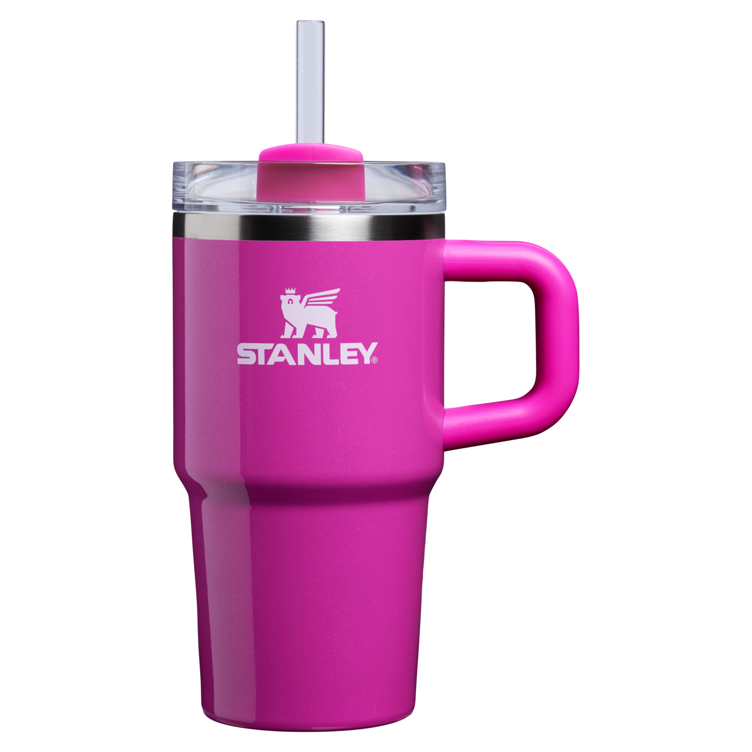 Insulated Travel The Quencher H2.O Flowstate Tumbler with Handle | Stanley Create D309N - Double-Wall Vacuum Insulated Travel Tumbler with Straw Detail