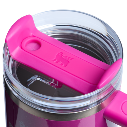 Car-Cup Friendly The Quencher H2.O Flowstate Tumbler D251V - Double-Wall Vacuum Insulated Travel Tumbler with Straw Detail