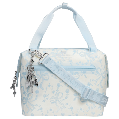 Ice-Retention Stanley 1913 x LoveShackFancy Holiday All Day Julienne Mini Cooler D194V - Julienne Series Portable Picnic Chiller Tote Detail