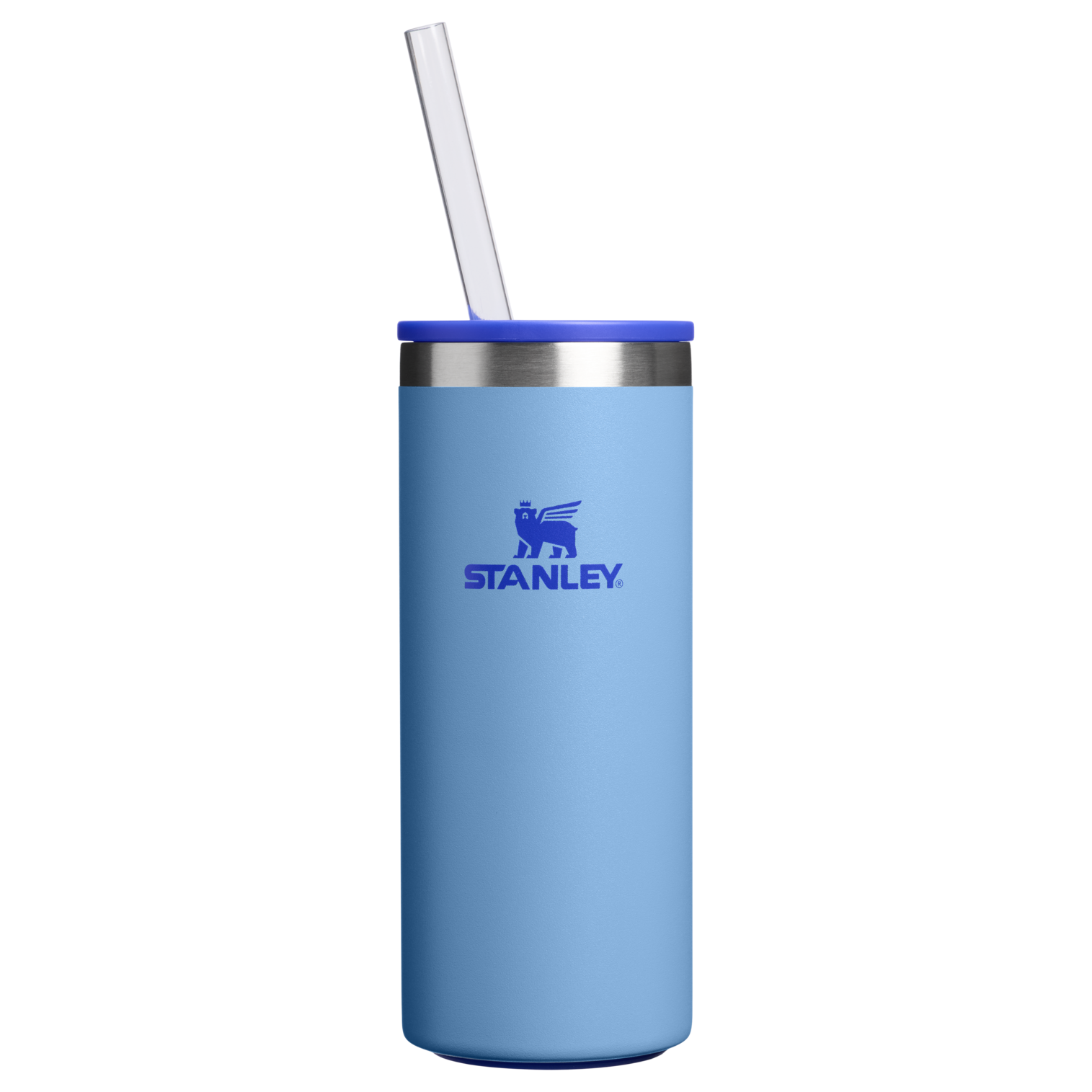 Ice-Retention The Everyday Slim Can Cooler Cup D065Q - Leak-Proof Insulated Mini Cooler Bag for Lunch - Blue Sky