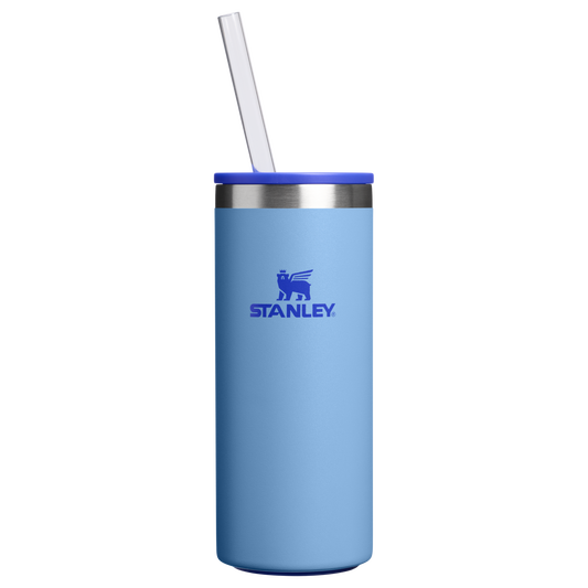 Ice-Retention The Everyday Slim Can Cooler Cup D065Q - Leak-Proof Insulated Mini Cooler Bag for Lunch - Blue Sky
