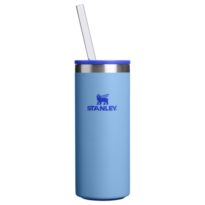 Leak-Proof Insulated The Everyday Slim Can Cooler Cup | Stanley Create D300G - Compact All-Weather Soft-Sided Cooler Backpack - Blue Sky