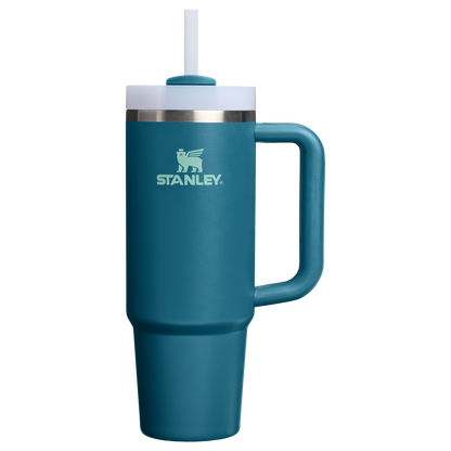 Car-Cup Friendly The Quencher H2.0 Flowstate Tumbler | Stanley Create D331C - FlowState 3-Position Lid Insulated Travel Mug - Coastal Teal