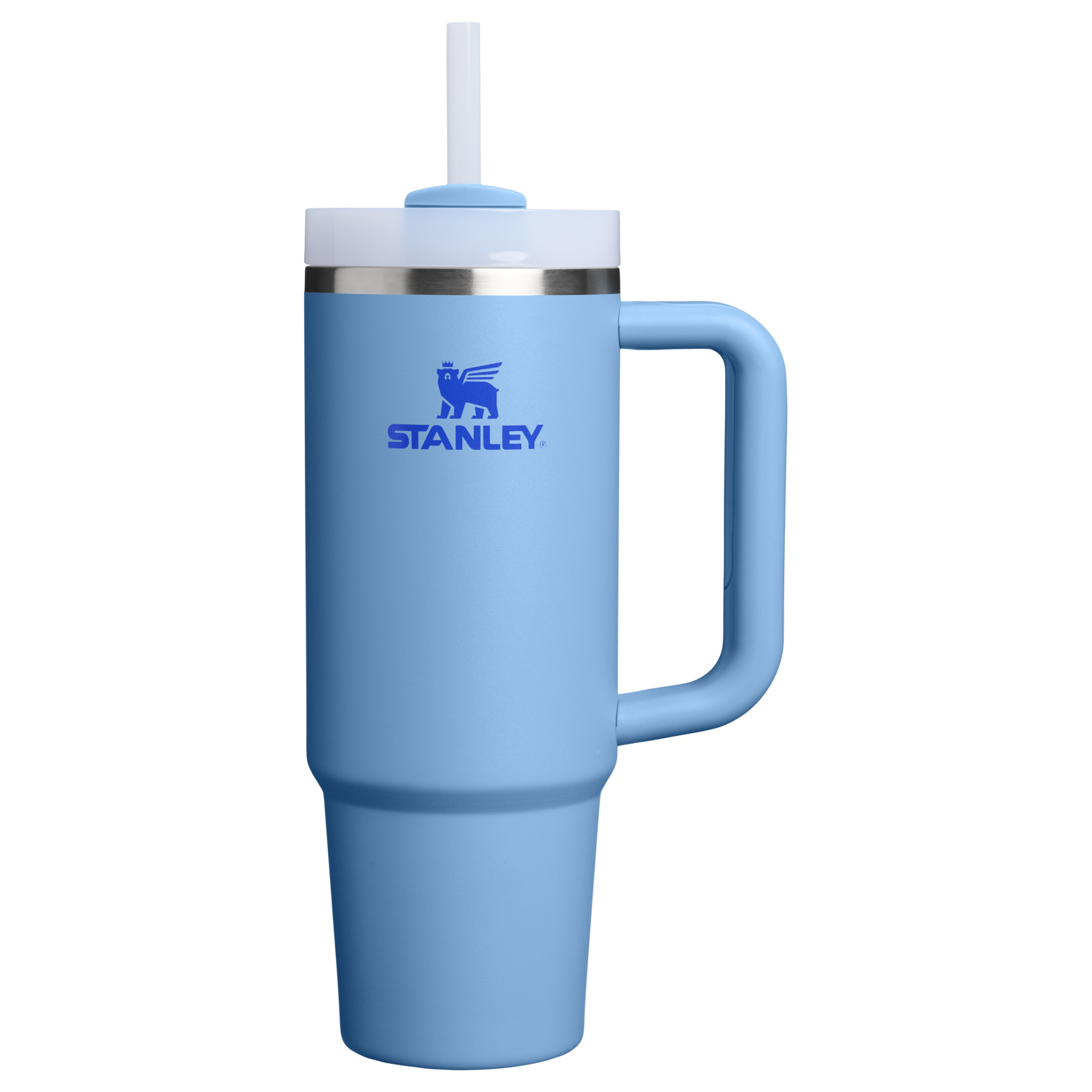 Car-Cup Friendly The Quencher H2.0 Flowstate Tumbler | Stanley Create D331C - FlowState 3-Position Lid Insulated Travel Mug - Blue Sky