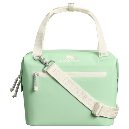 Premium All-Weather The All Day Julienne Mini Cooler D052R - Heavy-Duty Ice-Retention Food & Beverage Carrier - Pistachio