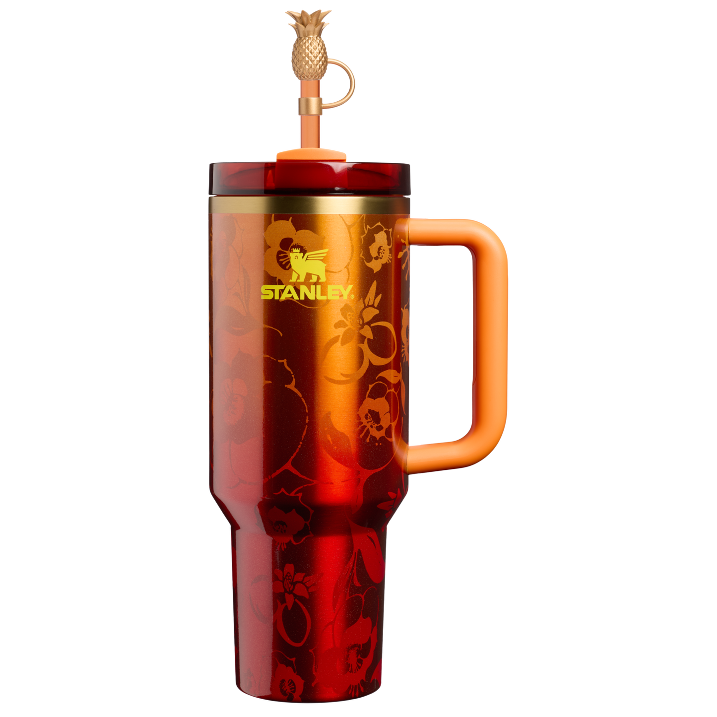 Double-Wall Vacuum The Stanley 1913 x Karol G Quencher H2.0 Flowstate Tumbler D275T - 40oz Large Capacity Car-Cup Friendly Quencher - 40oz | KAROL G FLOR
