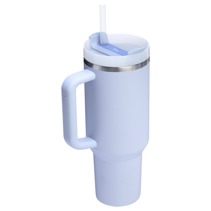 Splash-Resistant FlowState The Quencher H2.0 Flowstate Tumbler  | Stanley Create D332L - FlowState 3-Position Lid Insulated Travel Mug Detail