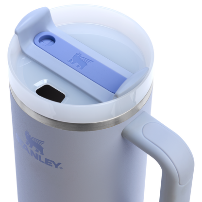 Splash-Resistant FlowState The Quencher H2.0 Flowstate Tumbler  | Stanley Create D332L - FlowState 3-Position Lid Insulated Travel Mug Detail