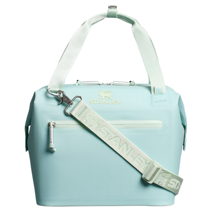 Premium All-Weather The All Day Julienne Mini Cooler D052R - Heavy-Duty Ice-Retention Food & Beverage Carrier - Seafoam