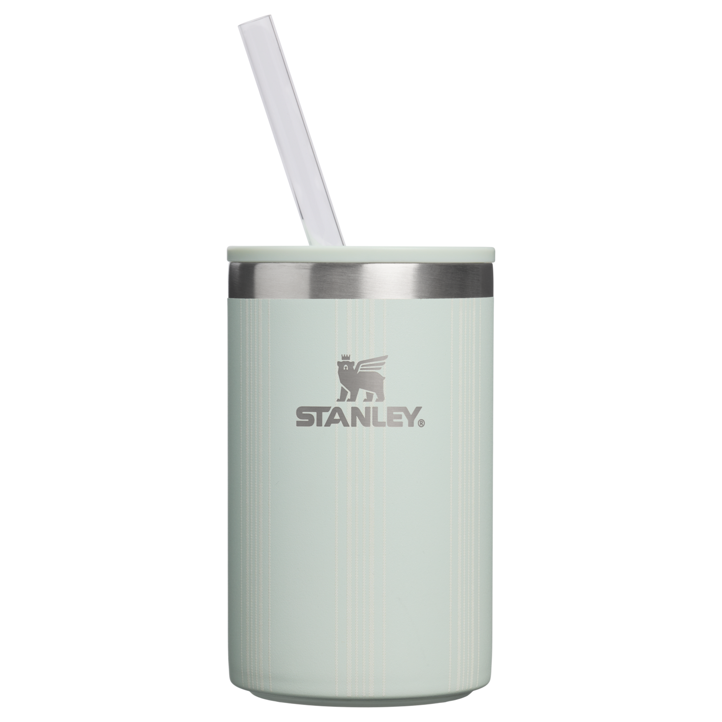 Ice-Retention The Everyday Can Cooler Cup D353P - Compact All-Weather Soft-Sided Cooler Backpack - Mist Picnic Stripe