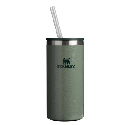 Leak-Proof Insulated The Everyday Tall Can Cooler Cup D117J - Compact All-Weather Soft-Sided Cooler Backpack - Hammertone Green