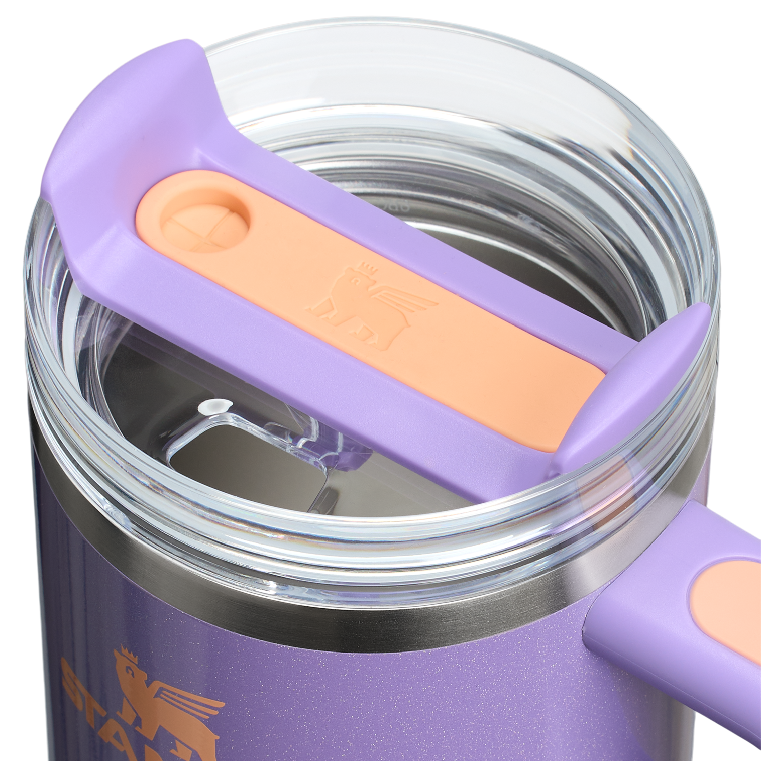 Insulated Travel The Quencher H2.O Flowstate Tumbler with Handle | Stanley Create D309N - Double-Wall Vacuum Insulated Travel Tumbler with Straw Detail