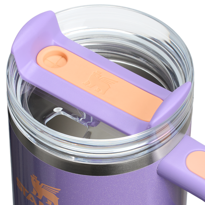 Car-Cup Friendly The Quencher H2.O Flowstate Tumbler D251V - Double-Wall Vacuum Insulated Travel Tumbler with Straw Detail
