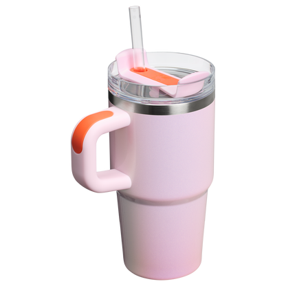 Splash-Resistant FlowState The Quencher H2.O Flowstate Tumbler D069R - Premium Stainless Steel Straw Cup for All-Day Hydration Detail