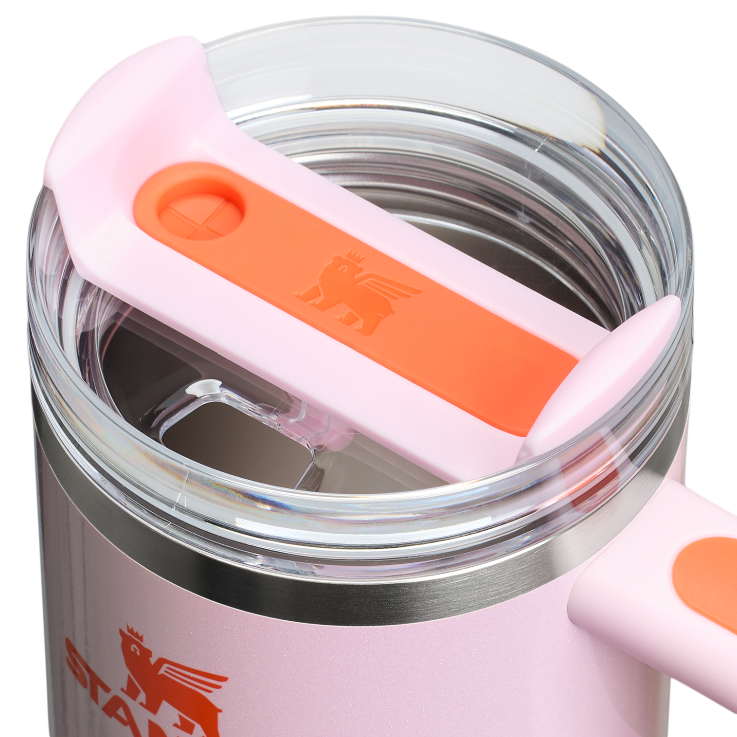 Insulated Travel The Quencher H2.O Flowstate Tumbler with Handle | Stanley Create D309N - Double-Wall Vacuum Insulated Travel Tumbler with Straw Detail