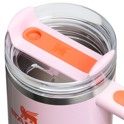 Splash-Resistant FlowState The Quencher H2.O Flowstate Tumbler | Stanley Create D274S - 40oz Large Capacity Car-Cup Friendly Quencher Detail