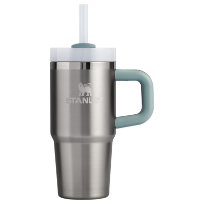 Insulated Travel The Quencher H2.O Flowstate Tumbler | Stanley Create D291F - Double-Wall Vacuum Insulated Travel Tumbler with Straw Detail