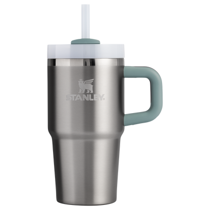 Car-Cup Friendly The Quencher H2.O Flowstate Tumbler D251V - Double-Wall Vacuum Insulated Travel Tumbler with Straw Detail