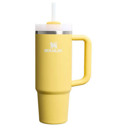 Car-Cup Friendly The Quencher H2.0 Flowstate Tumbler | Stanley Create D331C - FlowState 3-Position Lid Insulated Travel Mug - Daffodil