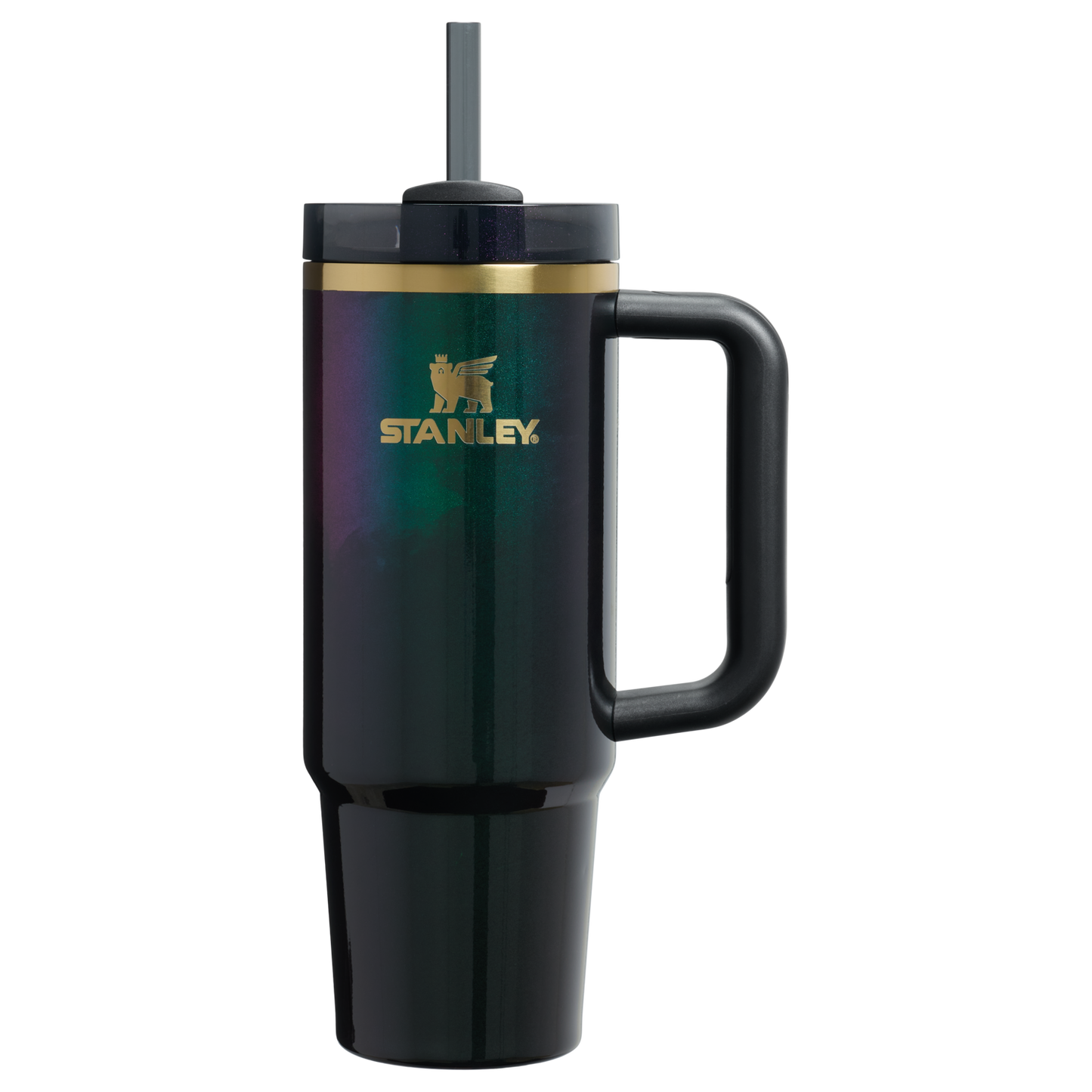 Car-Cup Friendly The Wicked for Good Quencher H2.0 Flowstate Tumbler D246P - 40oz Large Capacity Car-Cup Friendly Quencher - Elphaba For Good