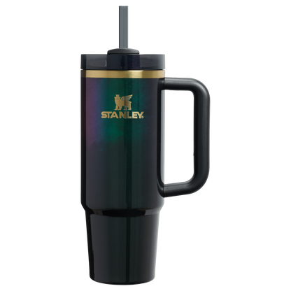 Car-Cup Friendly The Wicked for Good Quencher H2.0 Flowstate Tumbler D246P - 40oz Large Capacity Car-Cup Friendly Quencher - Elphaba For Good