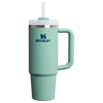 Car-Cup Friendly The Quencher H2.0 Flowstate Tumbler | Stanley Create D331C - FlowState 3-Position Lid Insulated Travel Mug - Spring Green