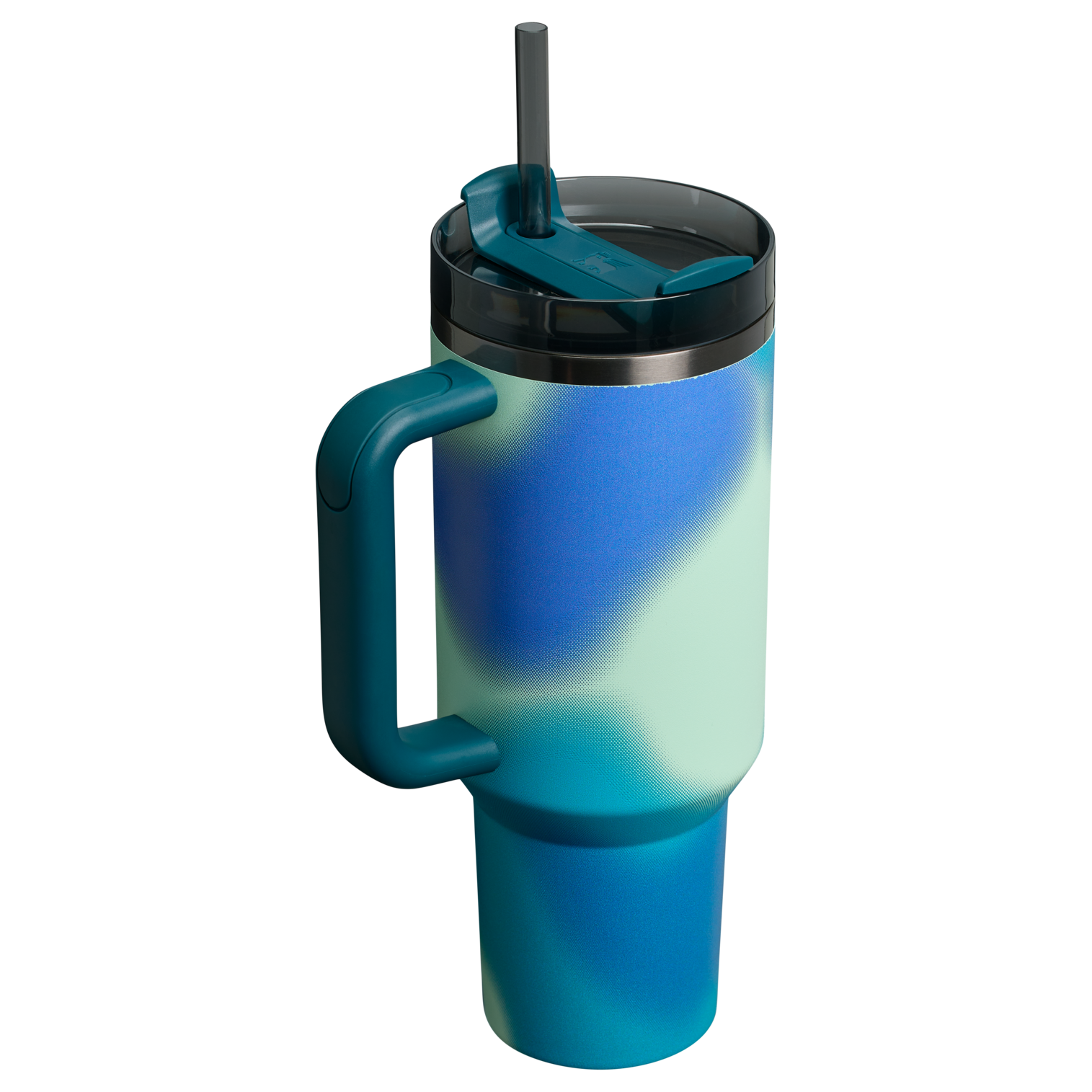 Splash-Resistant FlowState The Quencher H2.0 Flowstate Tumbler D050X - FlowState 3-Position Lid Insulated Travel Mug Detail