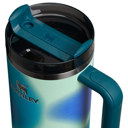 Splash-Resistant FlowState The Quencher H2.0 Flowstate Tumbler D050X - FlowState 3-Position Lid Insulated Travel Mug Detail