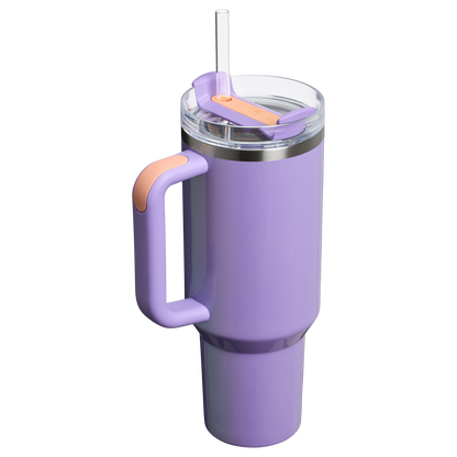 Splash-Resistant FlowState The Quencher H2.0 Flowstate Tumbler D050X - FlowState 3-Position Lid Insulated Travel Mug Detail