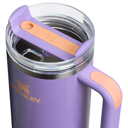Splash-Resistant FlowState The Quencher H2.0 Flowstate Tumbler D050X - FlowState 3-Position Lid Insulated Travel Mug Detail