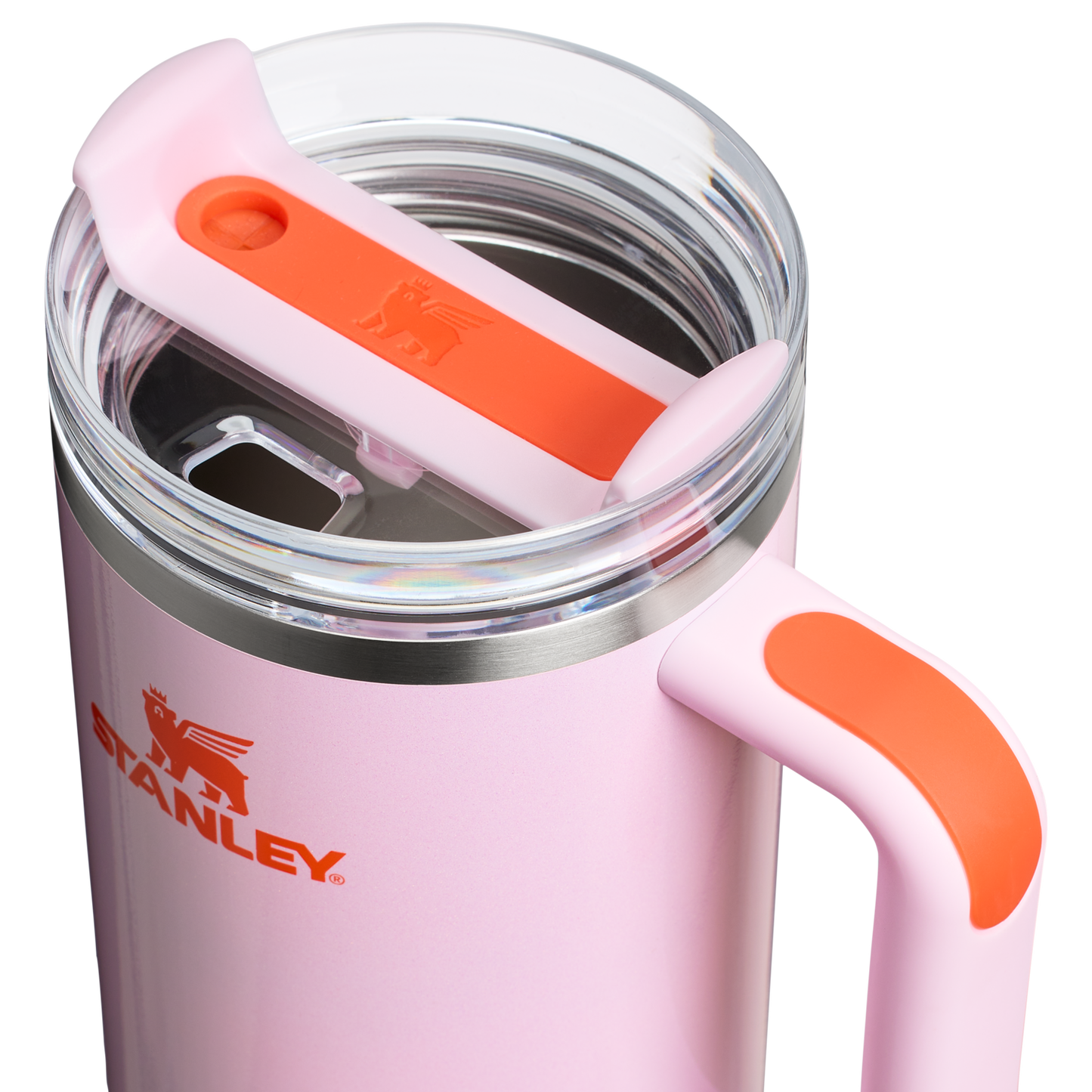 Splash-Resistant FlowState The Quencher H2.0 Flowstate Tumbler D050X - FlowState 3-Position Lid Insulated Travel Mug Detail