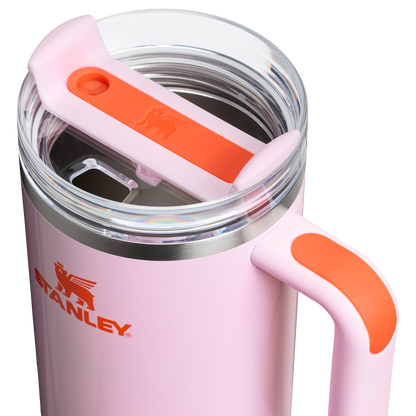 Splash-Resistant FlowState The Quencher H2.0 Flowstate Tumbler D050X - FlowState 3-Position Lid Insulated Travel Mug Detail
