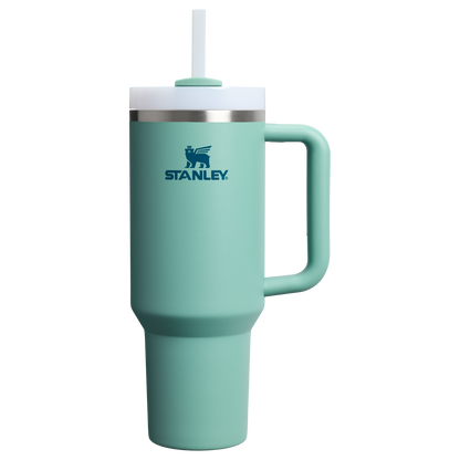 Splash-Resistant FlowState The Quencher H2.0 Flowstate Tumbler D050X - FlowState 3-Position Lid Insulated Travel Mug - Spring Green