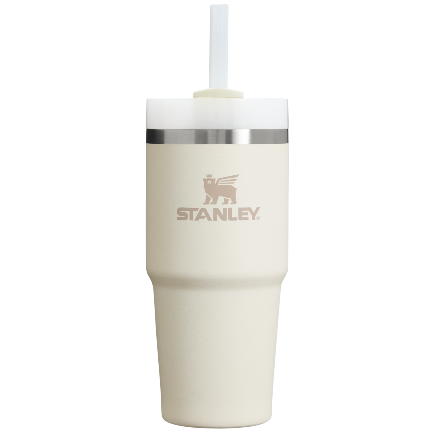 Large Capacity The Quencher H2.0 Flowstate Tumbler D214X - FlowState 3-Position Lid Insulated Travel Mug - Cream 2.0