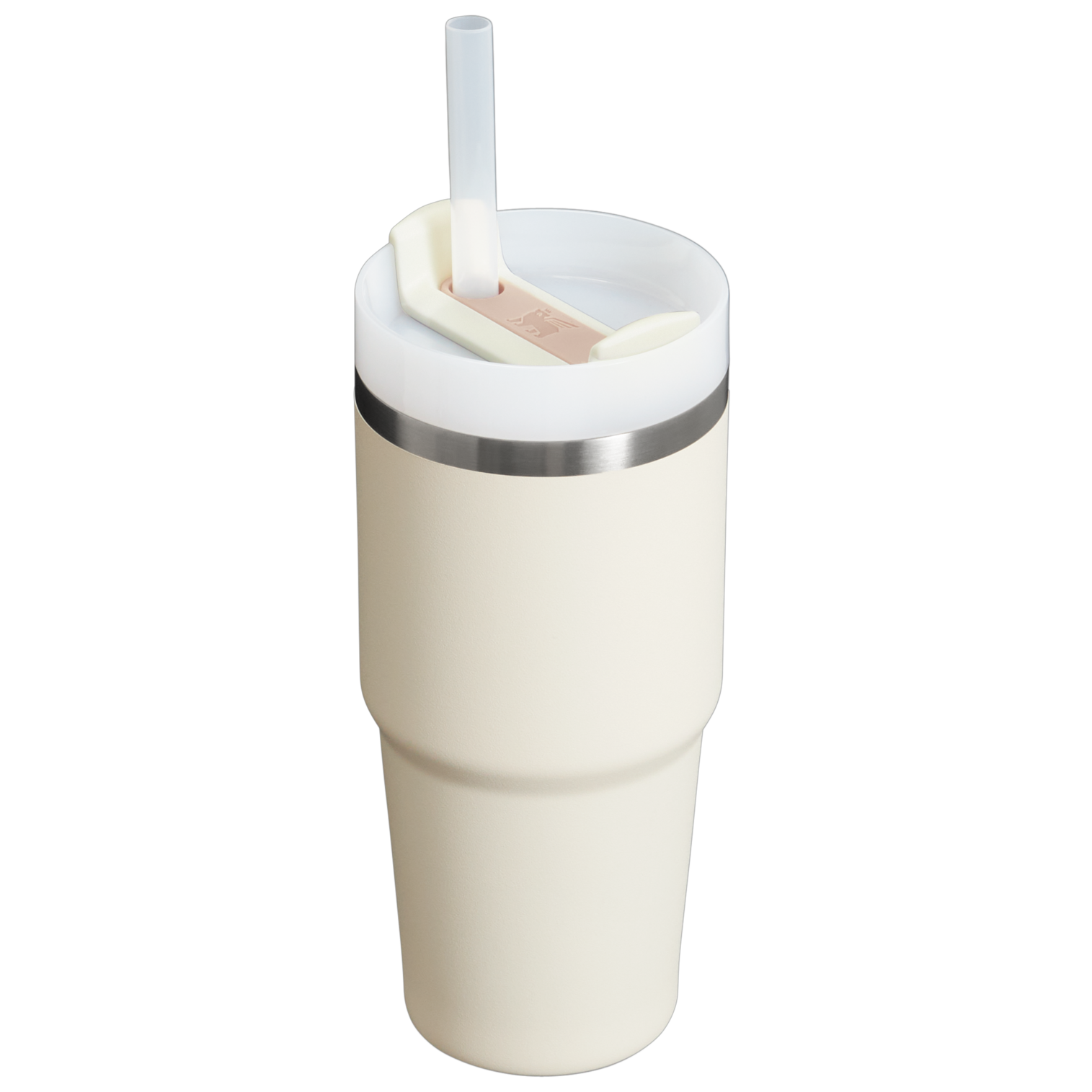 Insulated Travel The Quencher H2.0 Flowstate Tumbler  | Stanley Create D329E - Double-Wall Vacuum Insulated Travel Tumbler with Straw Detail