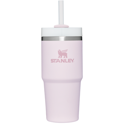 Insulated Travel The Quencher H2.0 Flowstate Tumbler  | Stanley Create D329E - Double-Wall Vacuum Insulated Travel Tumbler with Straw Detail