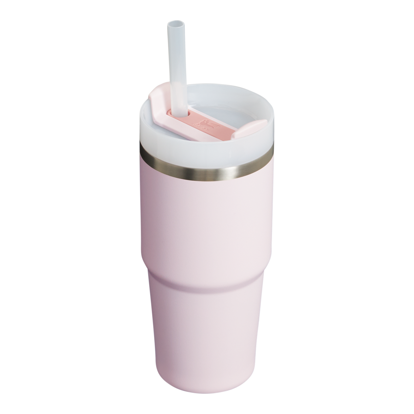 Insulated Travel The Quencher H2.0 Flowstate Tumbler  | Stanley Create D329E - Double-Wall Vacuum Insulated Travel Tumbler with Straw Detail