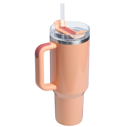 Splash-Resistant FlowState The Quencher H2.0 Flowstate Tumbler D050X - FlowState 3-Position Lid Insulated Travel Mug Detail