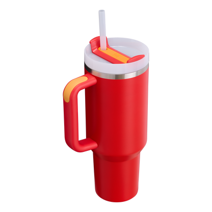 Splash-Resistant FlowState The Quencher H2.0 Flowstate Tumbler D050X - FlowState 3-Position Lid Insulated Travel Mug Detail