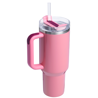 Splash-Resistant FlowState The Quencher H2.0 Flowstate Tumbler D050X - FlowState 3-Position Lid Insulated Travel Mug Detail