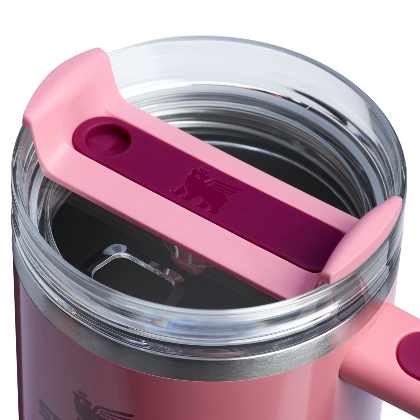 Splash-Resistant FlowState The Quencher H2.0 Flowstate Tumbler D050X - FlowState 3-Position Lid Insulated Travel Mug Detail