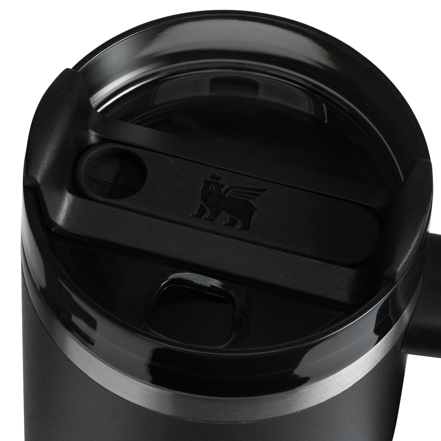 Car-Cup Friendly The Quencher H2.O Flowstate Tumbler D251V - Double-Wall Vacuum Insulated Travel Tumbler with Straw Detail