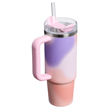 Double-Wall Vacuum The Quencher H2.0 Flowstate Tumbler D051L - FlowState 3-Position Lid Insulated Travel Mug Detail