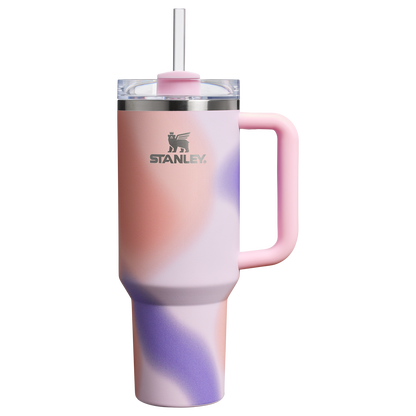 Splash-Resistant FlowState The Quencher H2.0 Flowstate Tumbler D050X - FlowState 3-Position Lid Insulated Travel Mug Detail