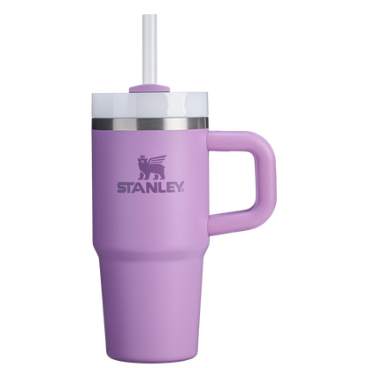 Insulated Travel The Quencher H2.O Flowstate Tumbler | Stanley Create D291F - Double-Wall Vacuum Insulated Travel Tumbler with Straw Detail