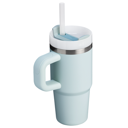Insulated Travel The Quencher H2.O Flowstate Tumbler | Stanley Create D291F - Double-Wall Vacuum Insulated Travel Tumbler with Straw Detail
