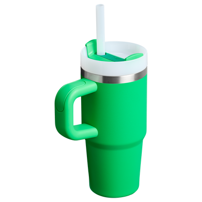 Insulated Travel The Quencher H2.O Flowstate Tumbler | Stanley Create D291F - Double-Wall Vacuum Insulated Travel Tumbler with Straw Detail